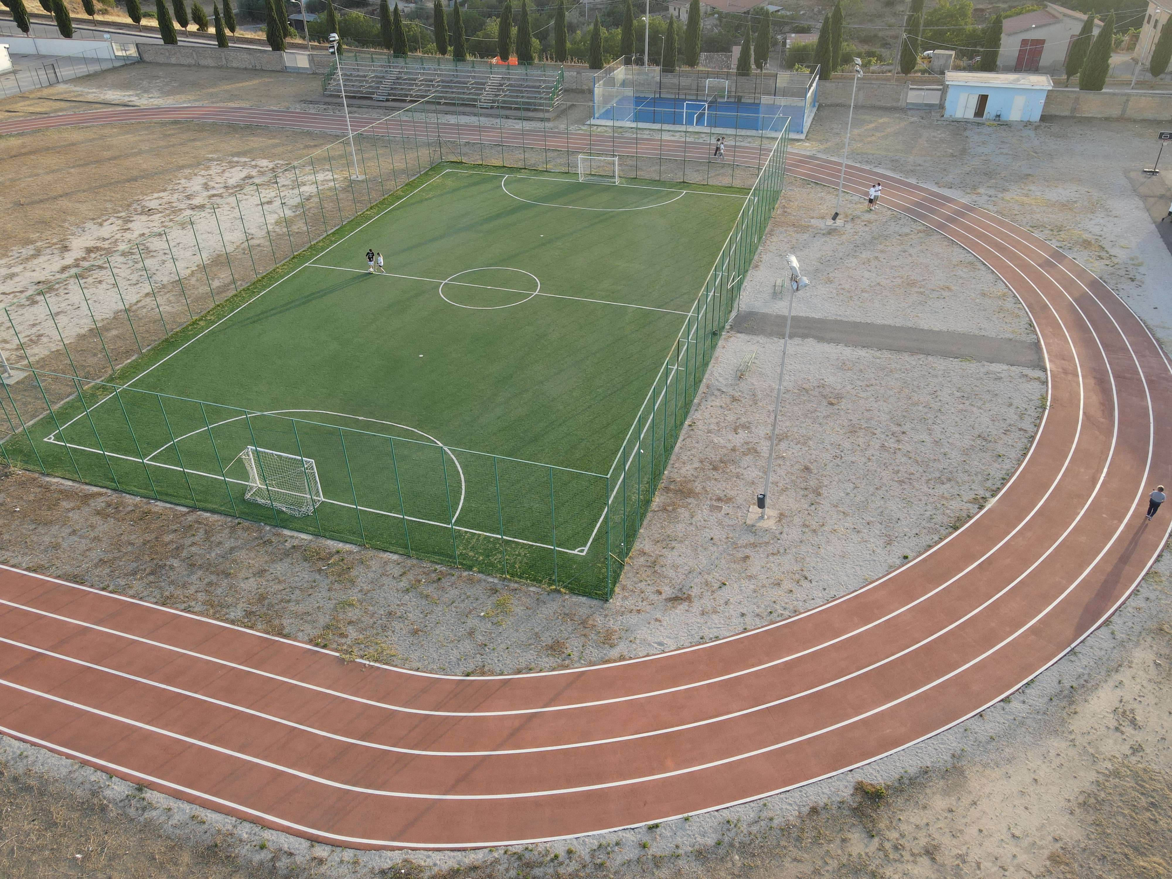 Centro sportivo vista aerea